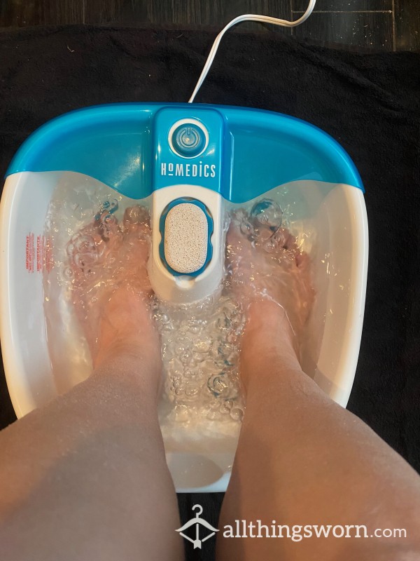 Used Pedi Water