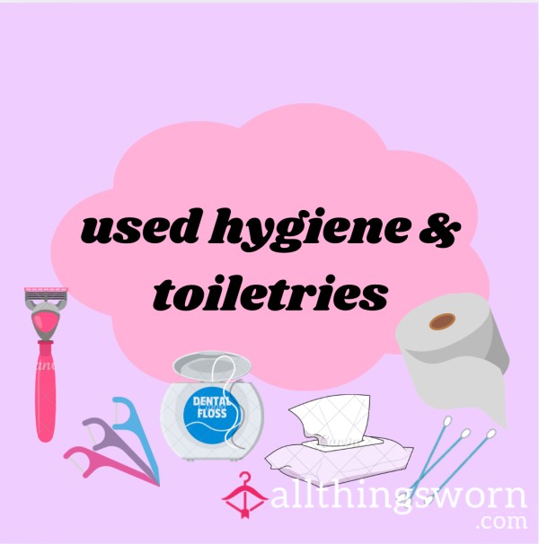 Used Personal Hygiene Items - Ear Buds, Dental Floss, Etc