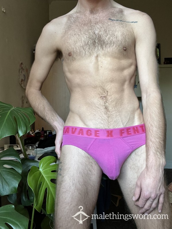 2 Day Wear Pink Fenty Briefs