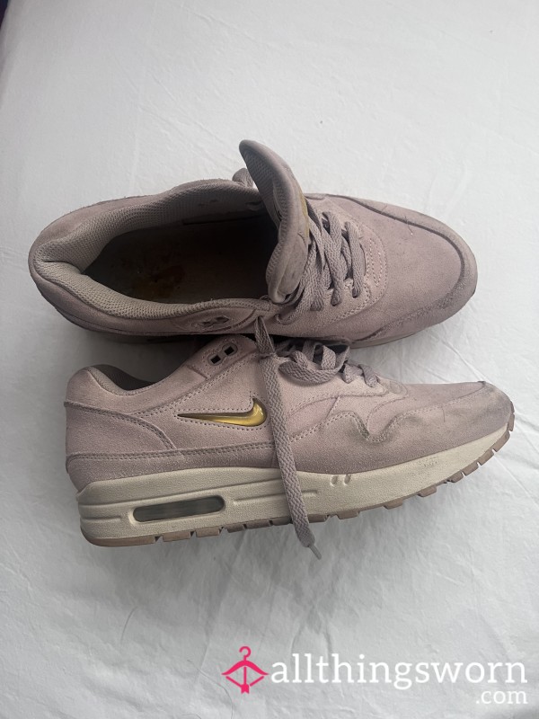 USED Pink Nike Air MAX 1’s UK Size 7