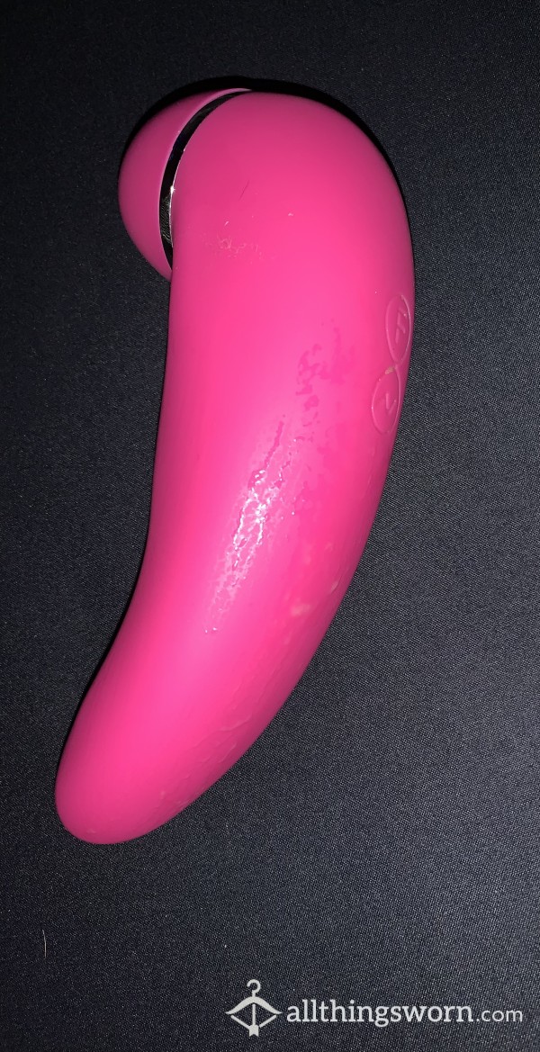 Used Pink Vibrator, C*m Dried On