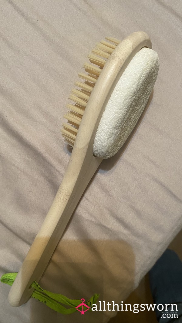 Used Pumice Stone Foot Brush