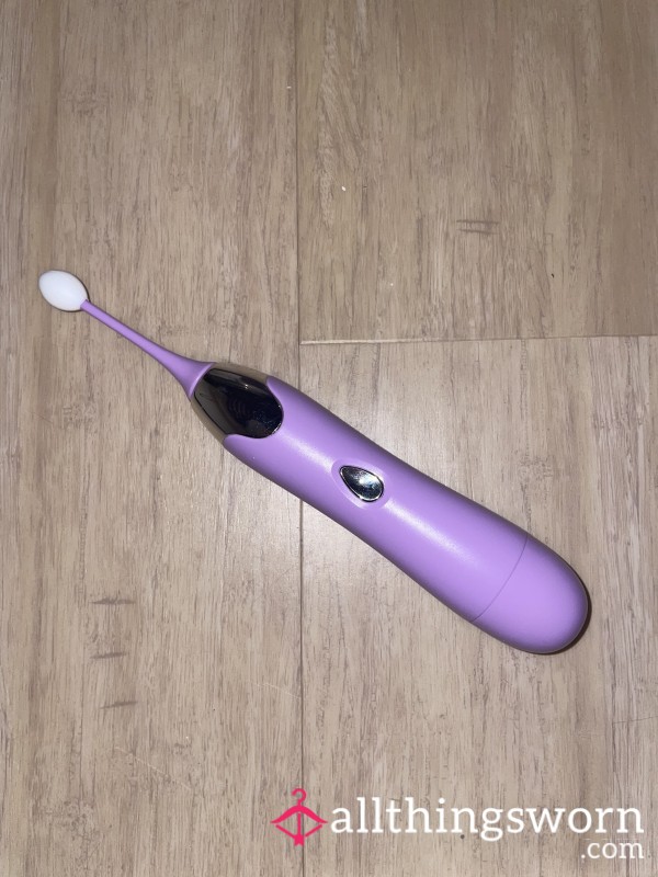 Used Purple G-spot Vibrator