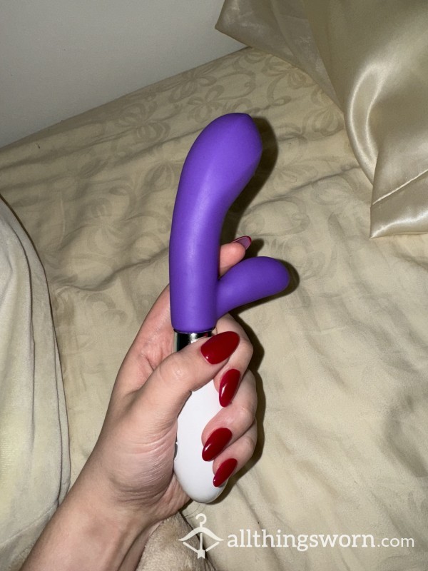 Used Purple Rabbit Vibrator