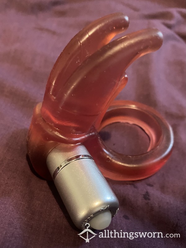 Used Rabbit C*ck Ring With Bullet Vibrator