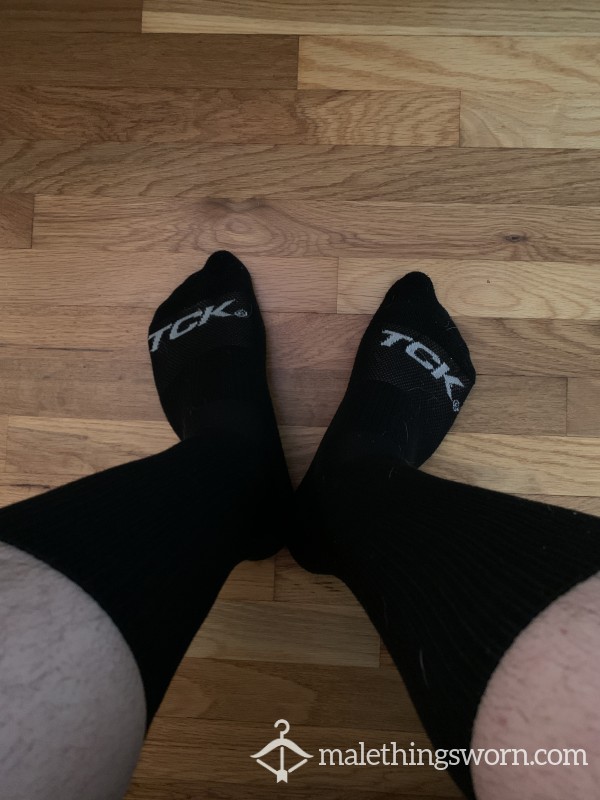 Used Ripe Size 18 Black Gym Socks