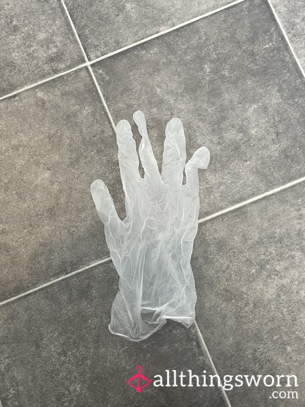 Used Rubber Glove