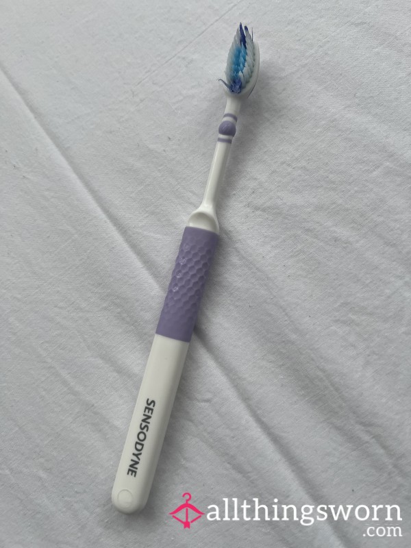 Used Sensitive Toothbrush - 3 Months Old Ready For New Owner