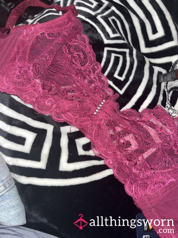 Used S**y Light Purple/pink Bra