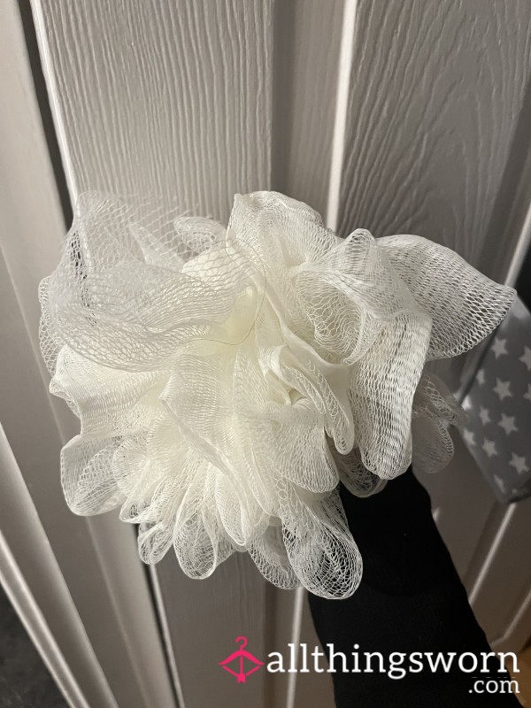 Used Shower Loofah