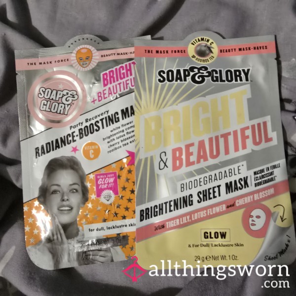 Used Soap And Glory Face Mask