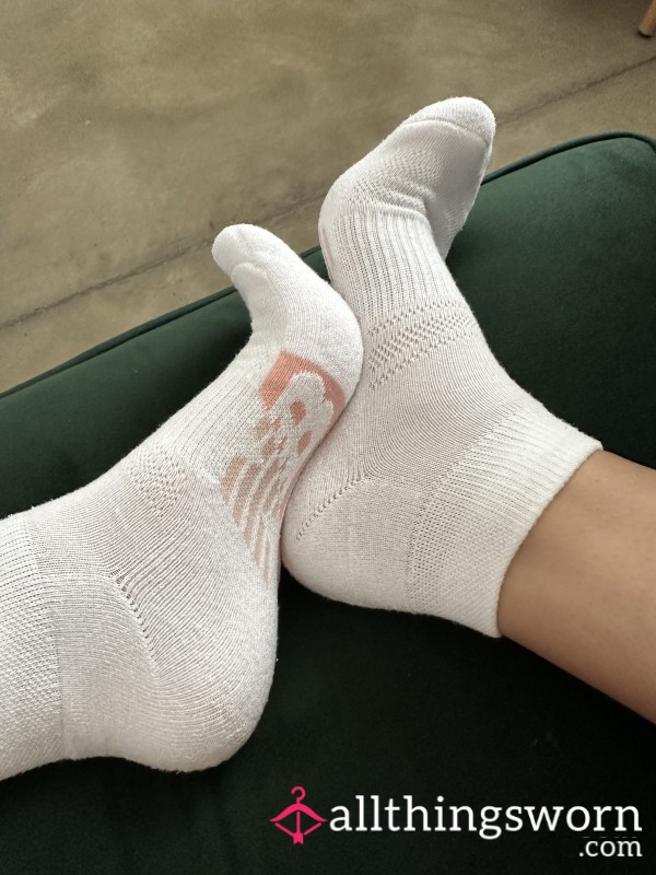 White Gym Socks