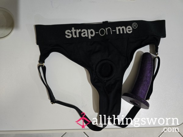 Used Strap On Underwear A+ Quality, Cones With 6" Strap On Di**o