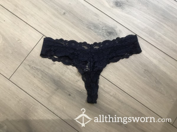 USED Sweaty Lace Thong