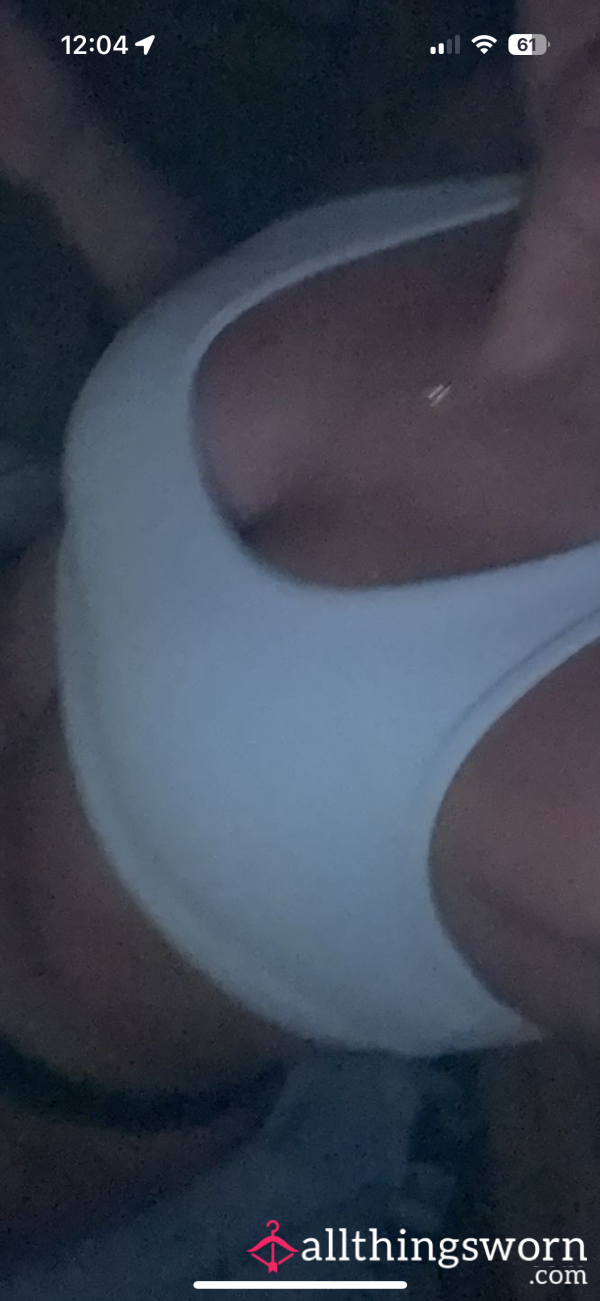 Used Sweaty Sports Bra