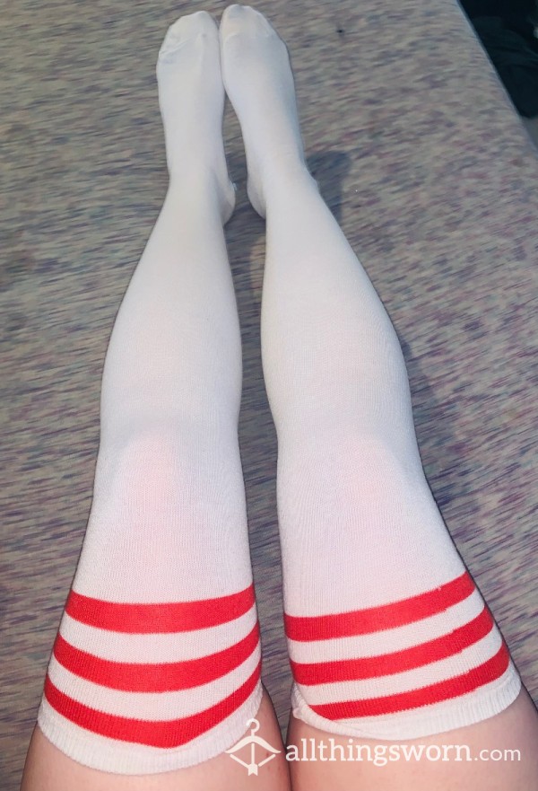 Used Thigh High Socks