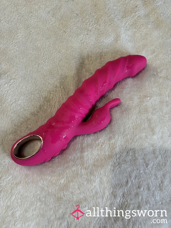 Used Thrusting & Vibrating Di**o S** Toy