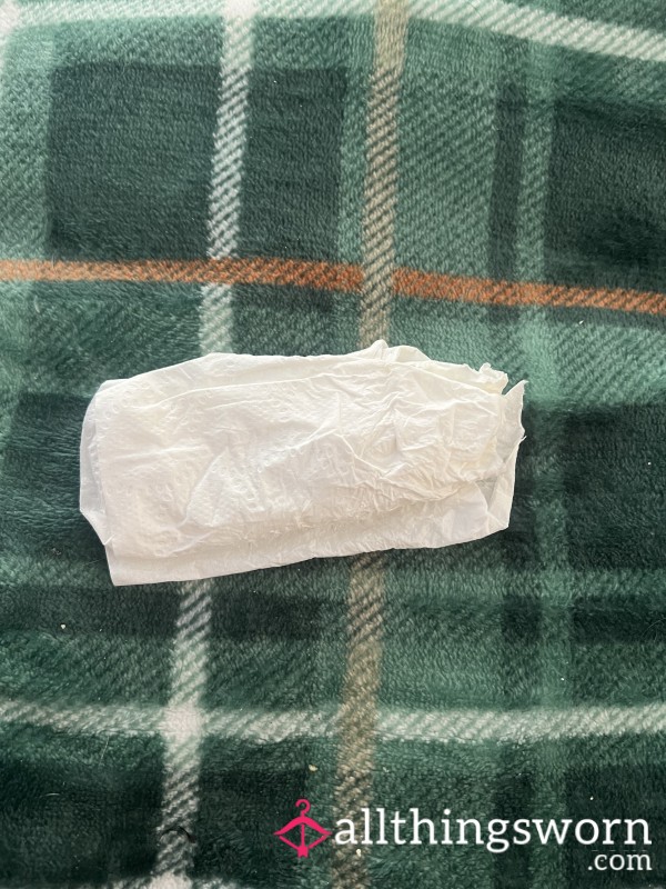 Used Tissue To Mop Up My Discharge