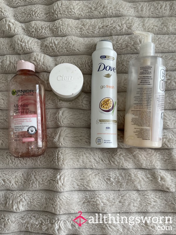 Used Toiletries