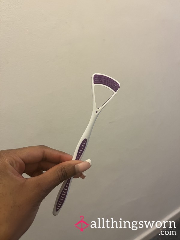 Used Tongue Cleaner