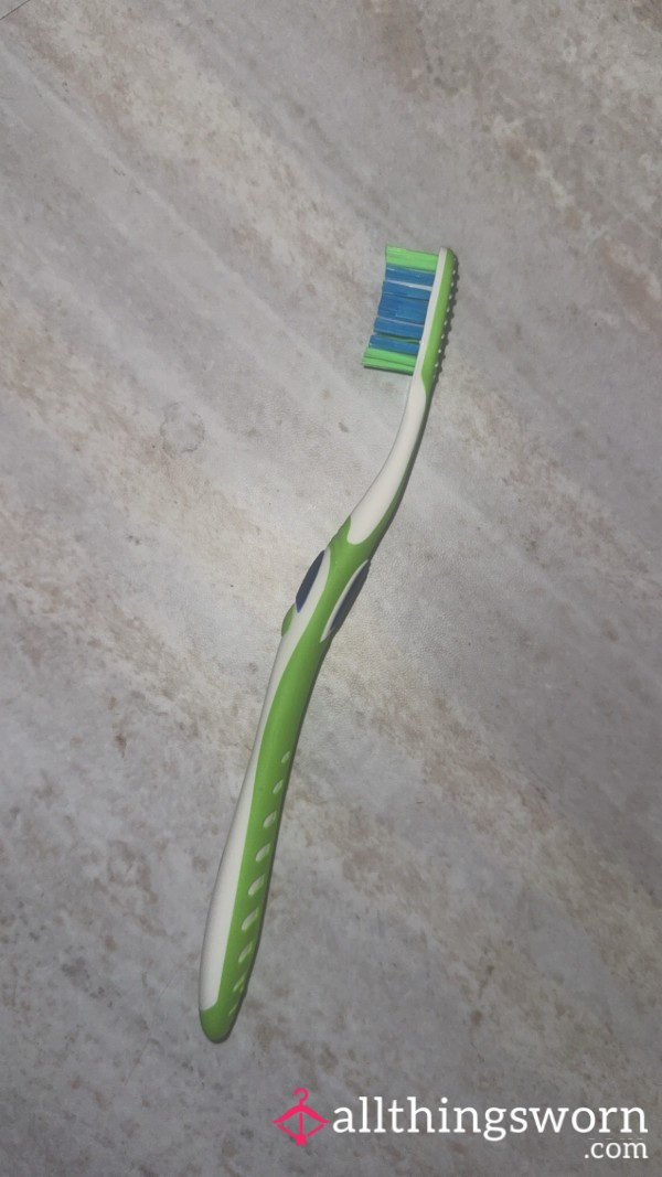 USED TOOTHBRUSH.