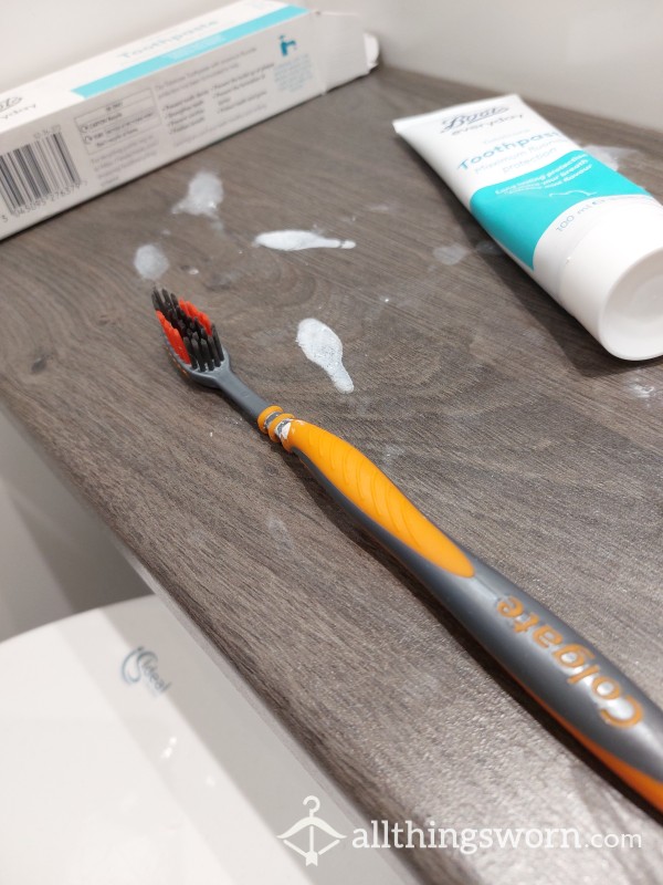 Used Toothbrush