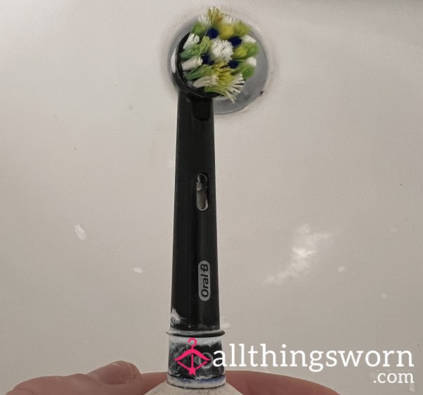 Used Toothbrush Head