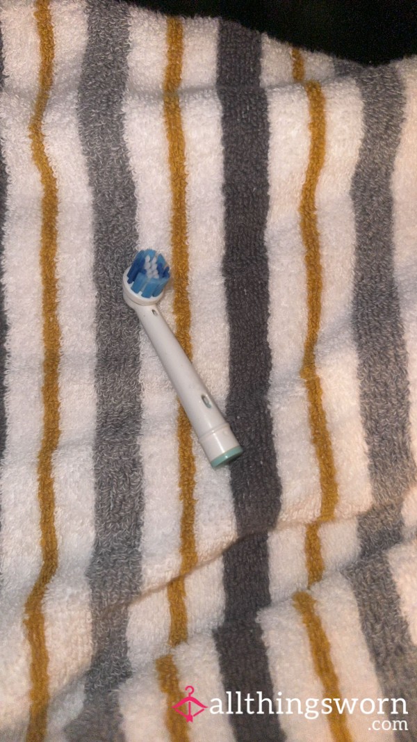 Used Toothbrush Head