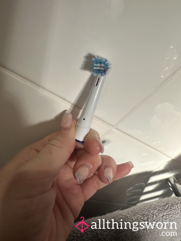 Used Toothbrush Head