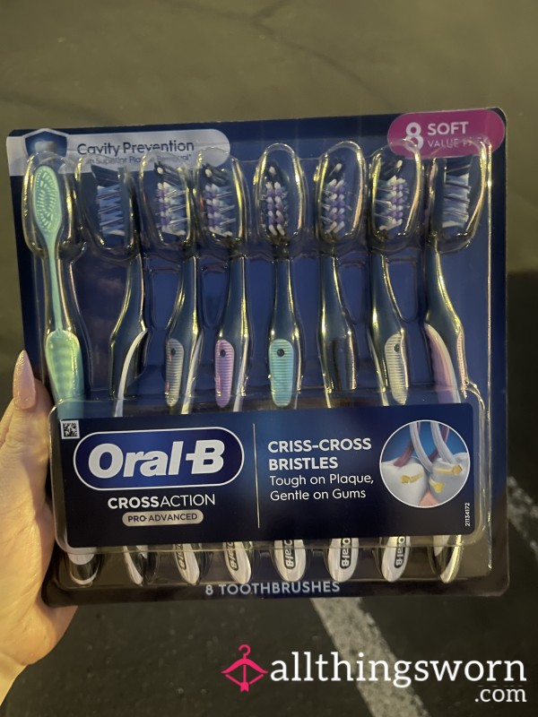 Used Toothbrushes