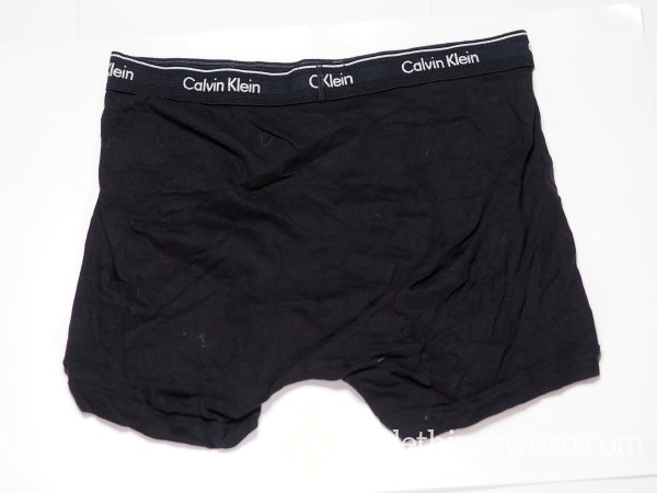 Used Uncut C*ck Stained Calvin Klein Briefs