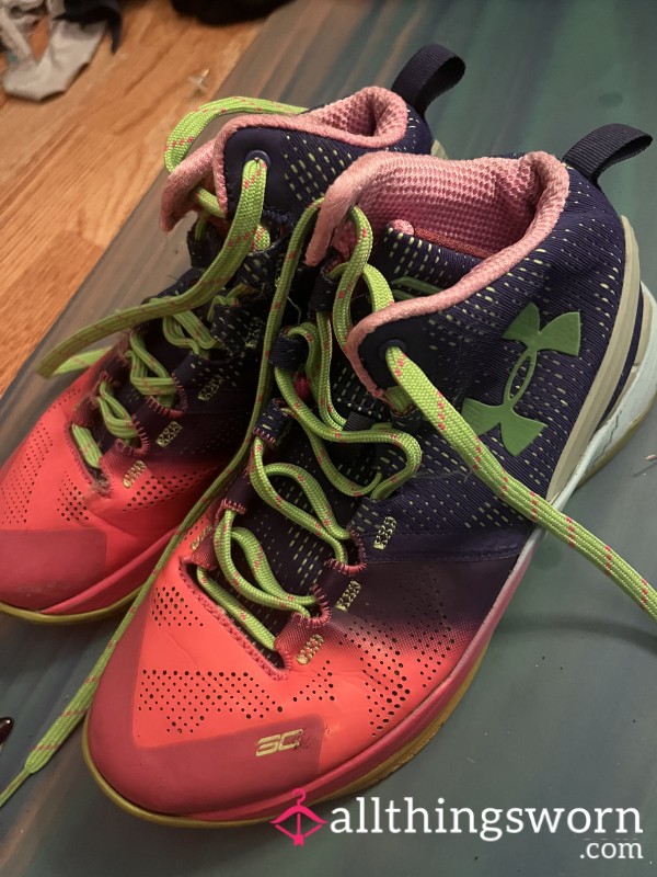 Used Underarmour Volleyball/basketball Shoes