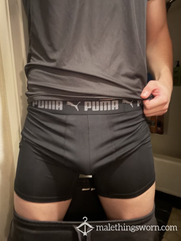 Used Black Puma Underwear