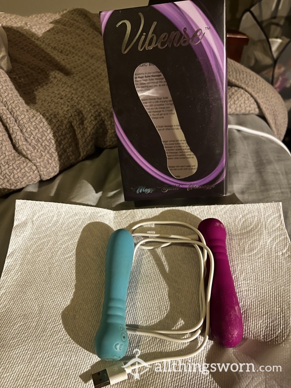 Used Vibense Magic Bullet Vibrators