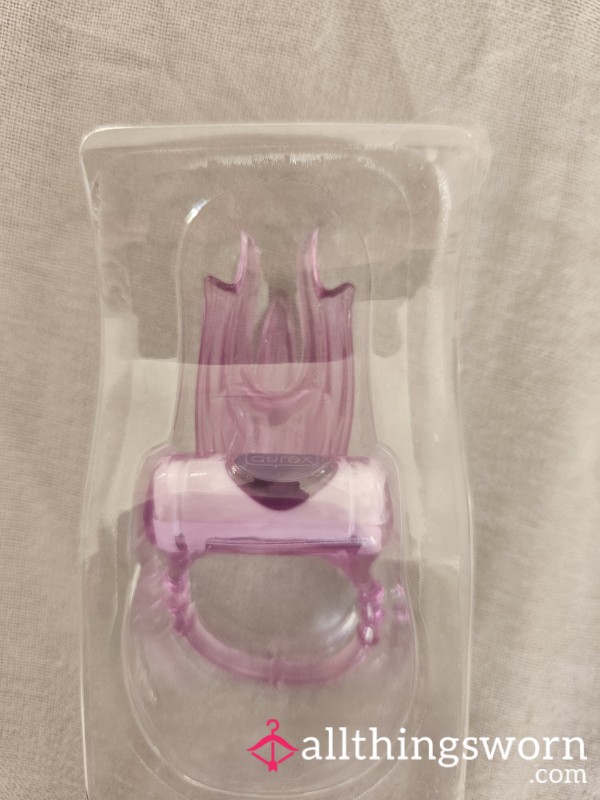 Used Vibrating C*ck Ring With Bunny Ears