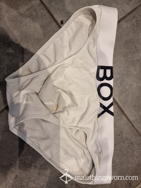 Used White Box Briefs For Sale