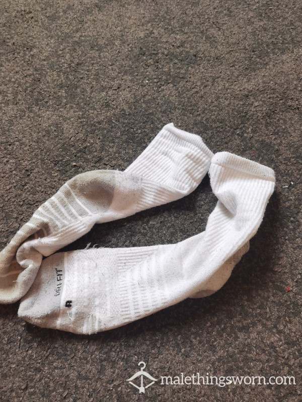 Used White Socks