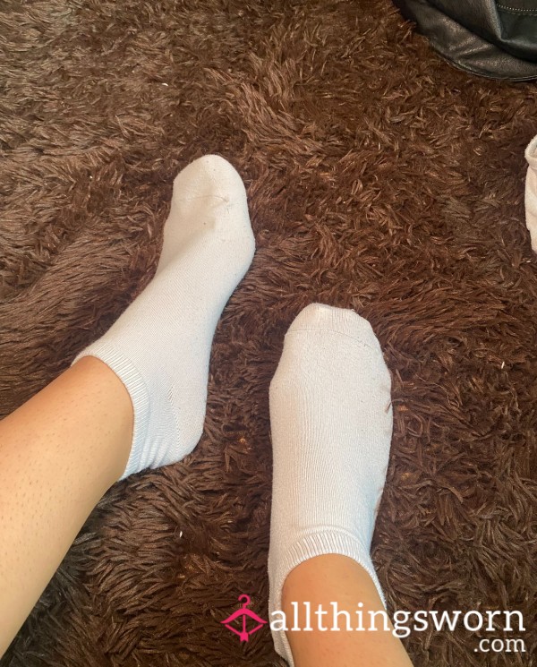 Used White Socks