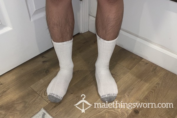 Used White Socks