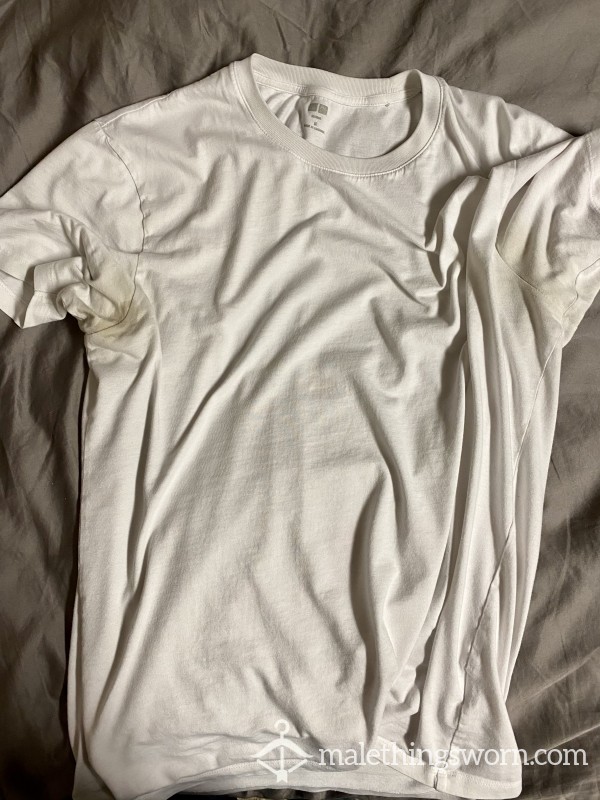 Used White T Shirt