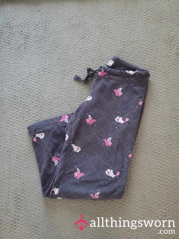 Used Winter Fleece PJ Pants