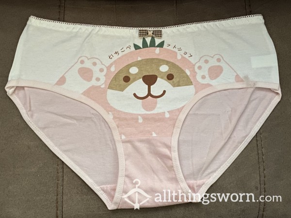 Used Women’s Corgi Print Panties 1