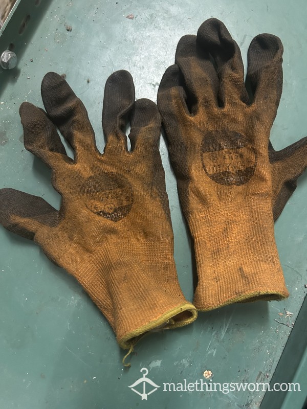 Used Work Gloves 6 Months