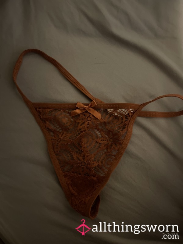 Used/worn Thong