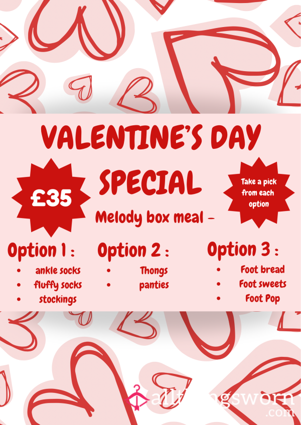 Valentines Box Treat - Just Message To Claim Yours