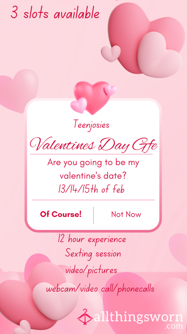 Valentine’s Day GFE