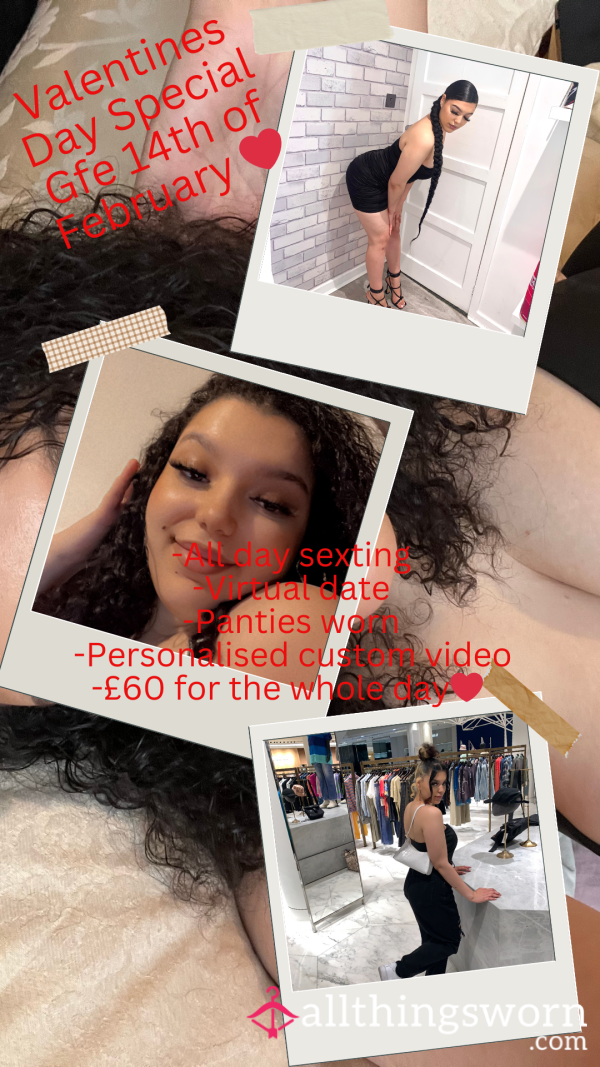 Valentine’s Day Special ❤️Full Day Gfe Experience