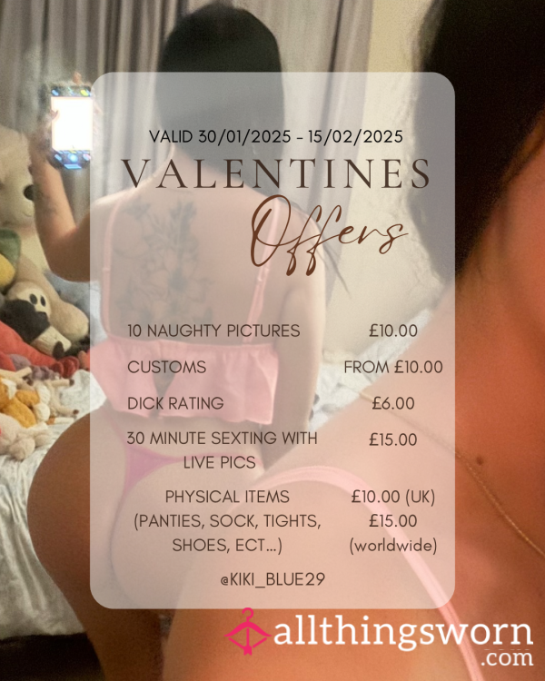 VALENTINES OFFERS