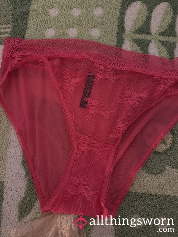 💕VALENTINES SPECIAL💕- Lace See-through Panties WITH VALENTINE POLOROID