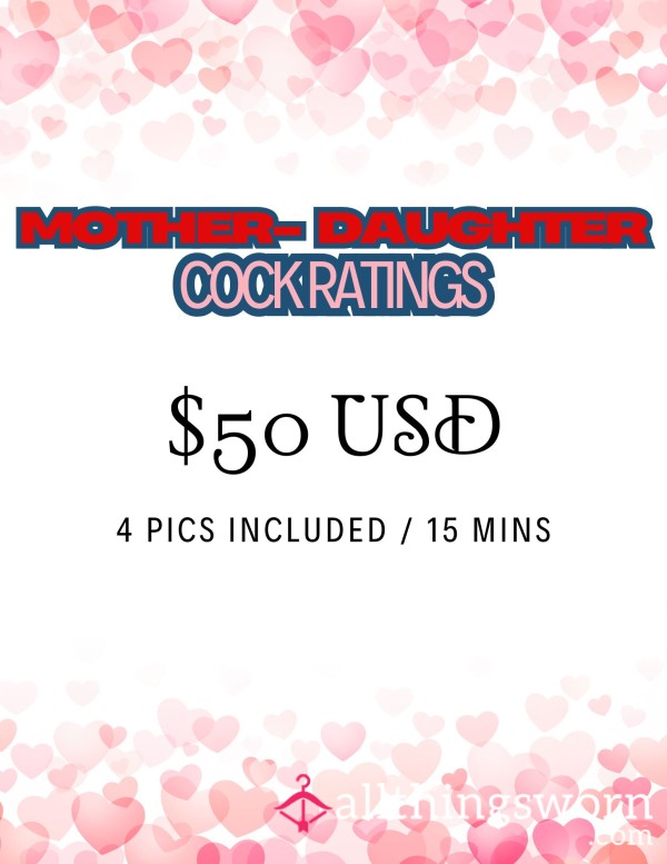 Valentine's Special Mother-Daughter C*ck Ratings